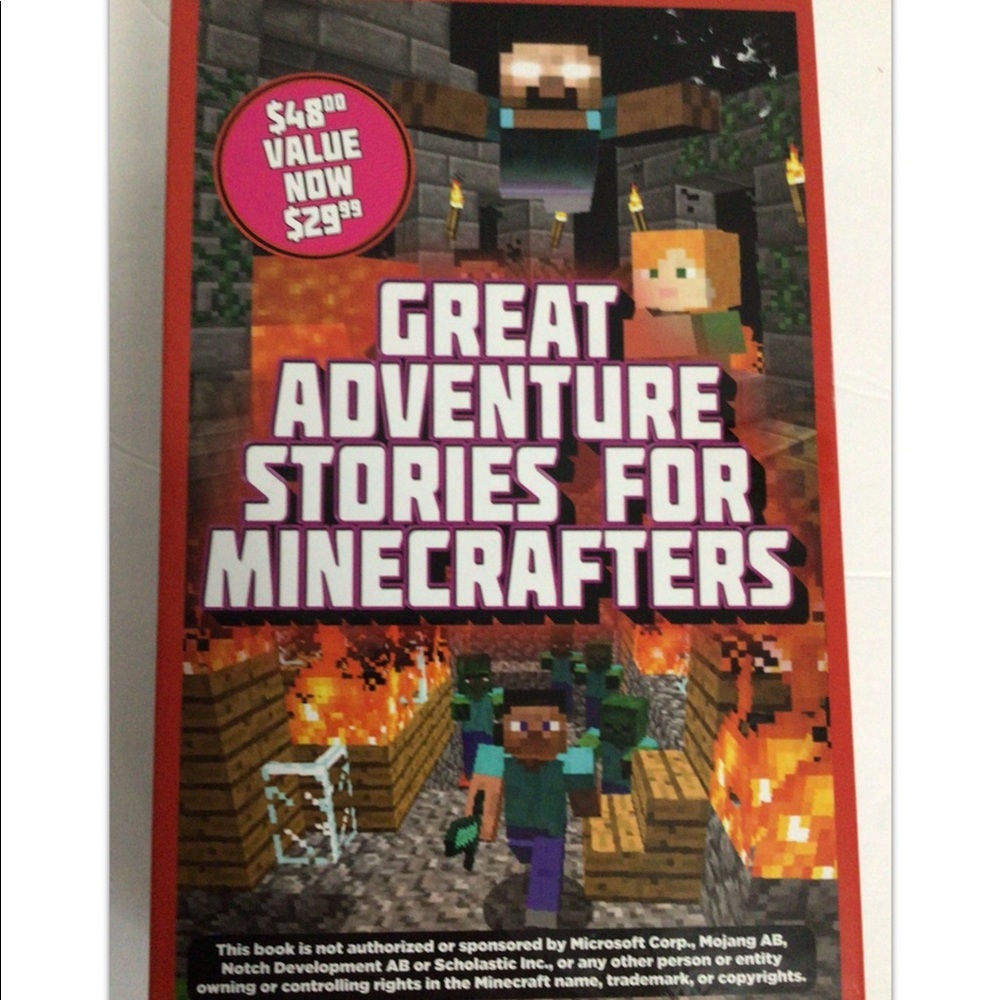 Set of 6 books An Unofficial Overworld Adventure